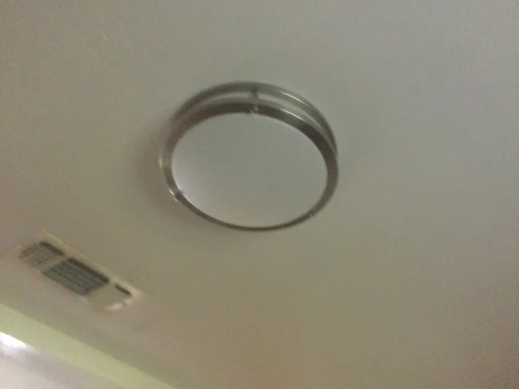 Flush mounted recessed ceiling light fitted by CC Electric